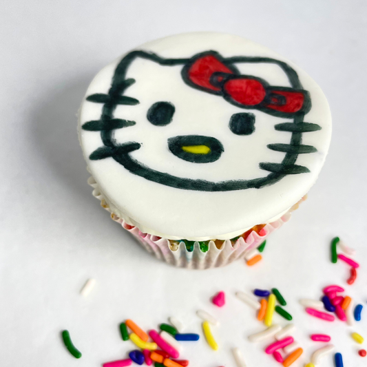 Adrianna’s Hello Kitty Cupcakes