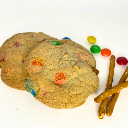 Andrew’s Pretzel M&M Cookies