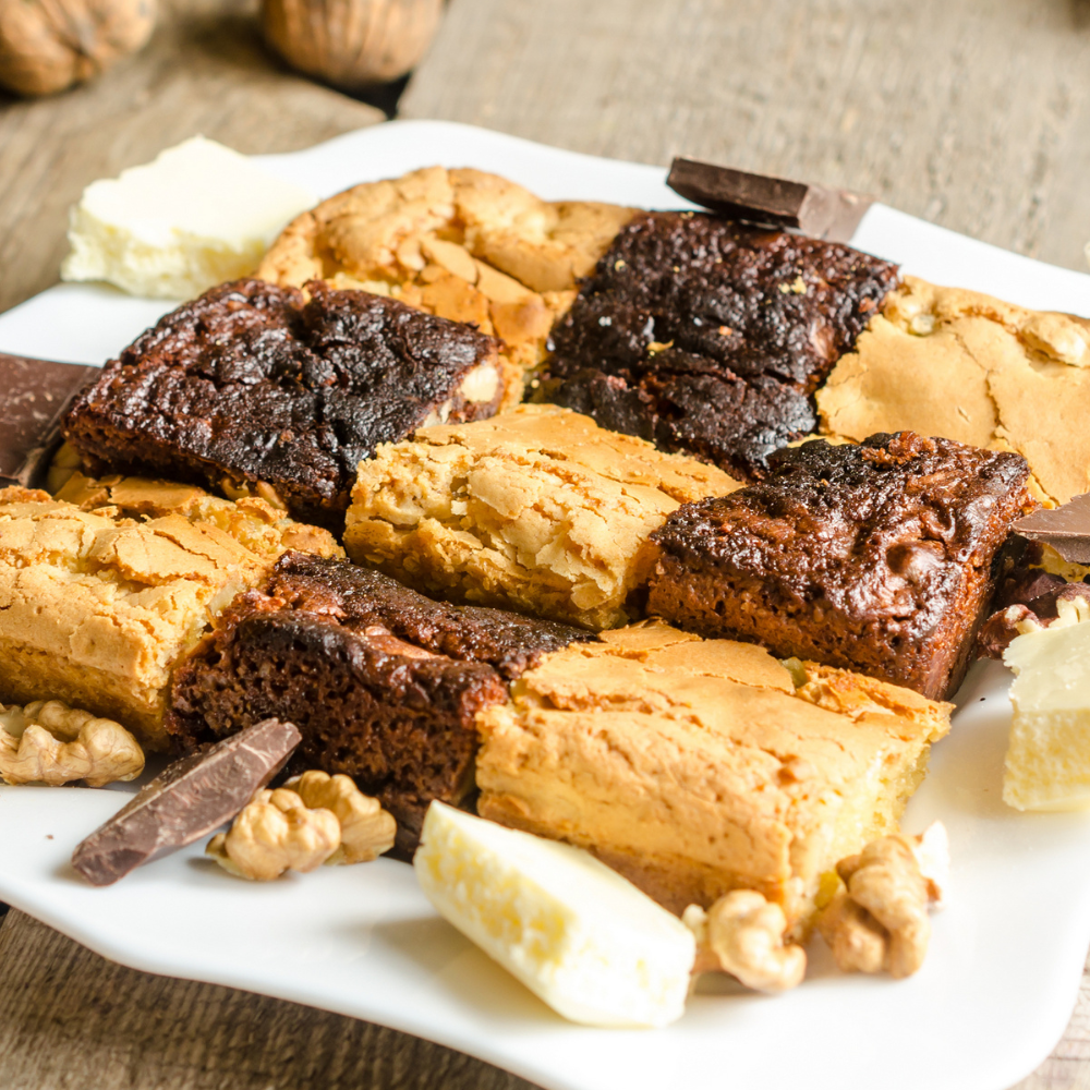 Brownie & Blondie Bites Platter