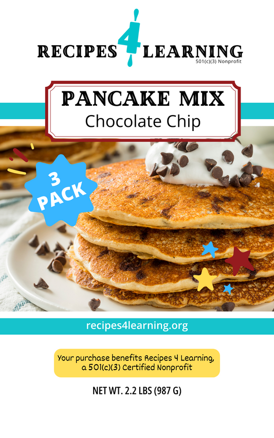 Recipes 4 Learning Pancake Mix - Chocolate Chip