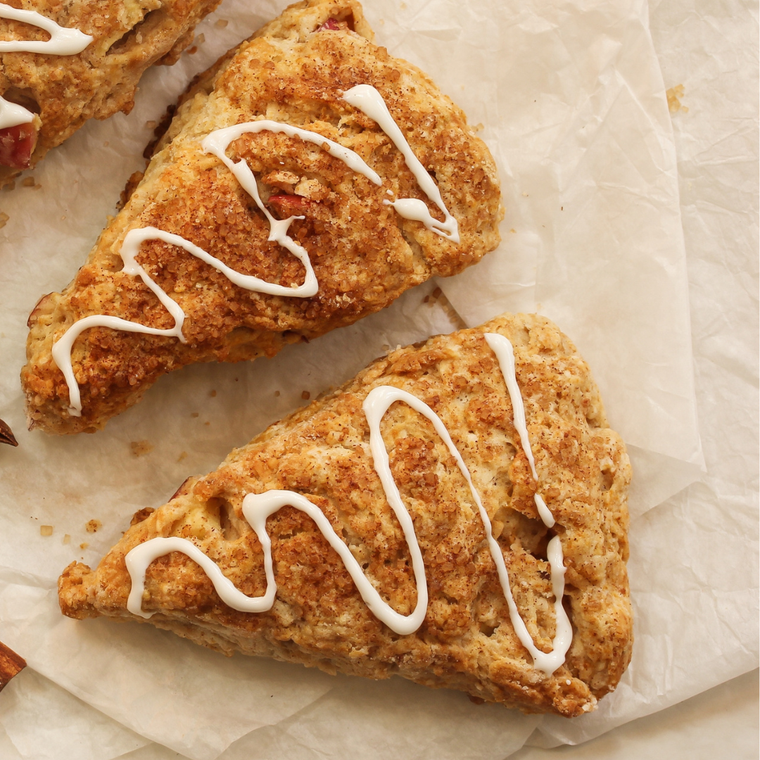 Julia's Apple Cinnamon Scones