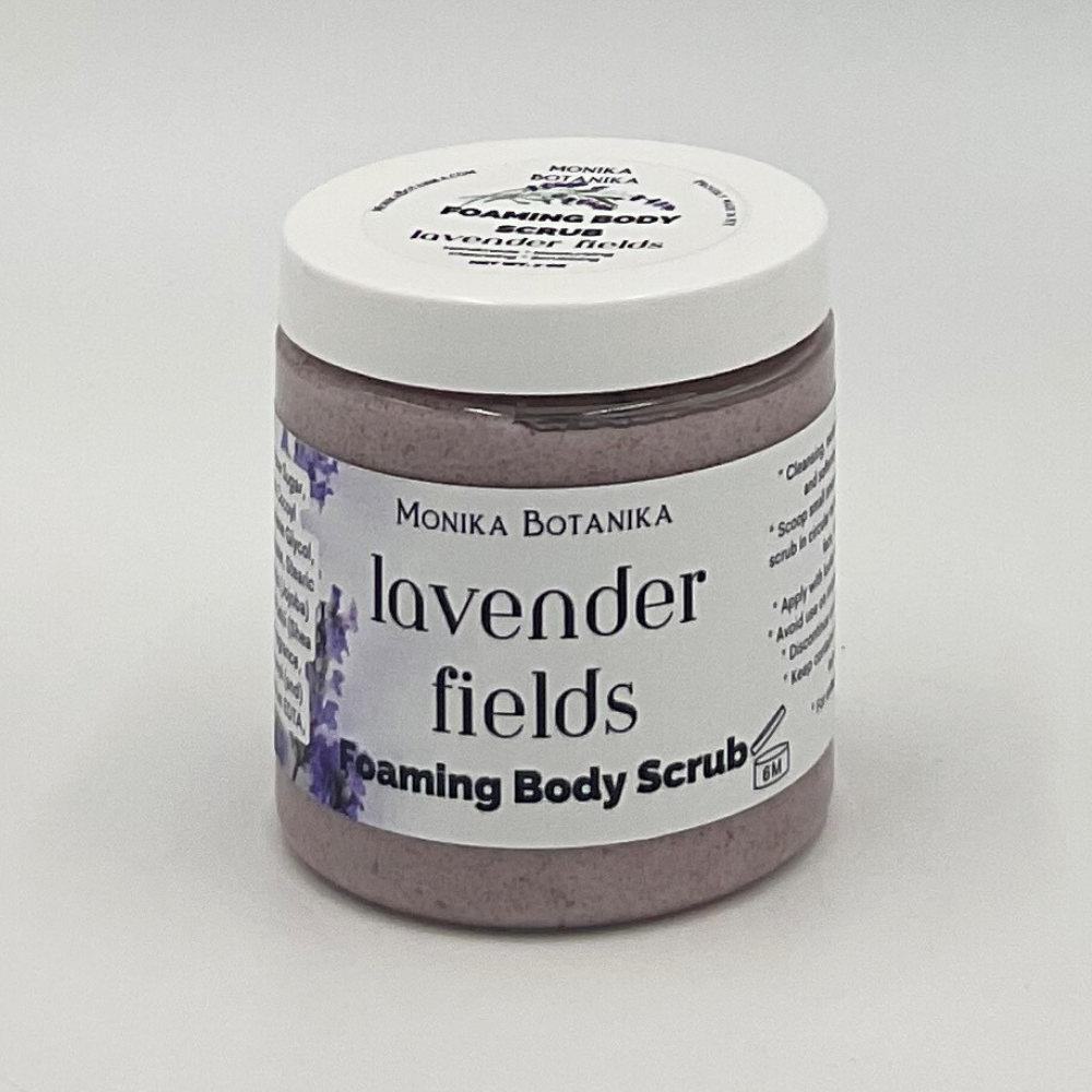 Monika Botanika Foaming Body Scrub - Lavender Fields