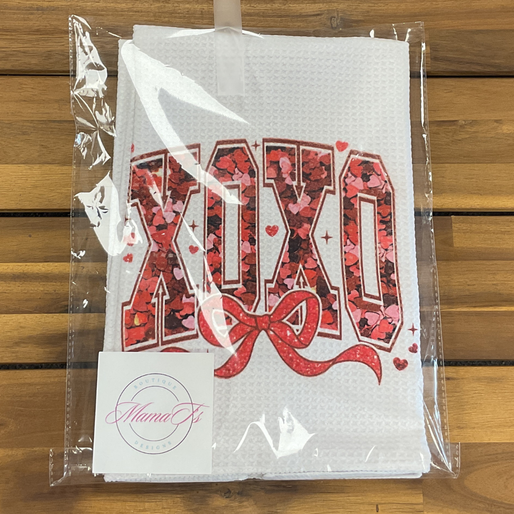 Mama T's - "XOXO" Towels (Set of 2)