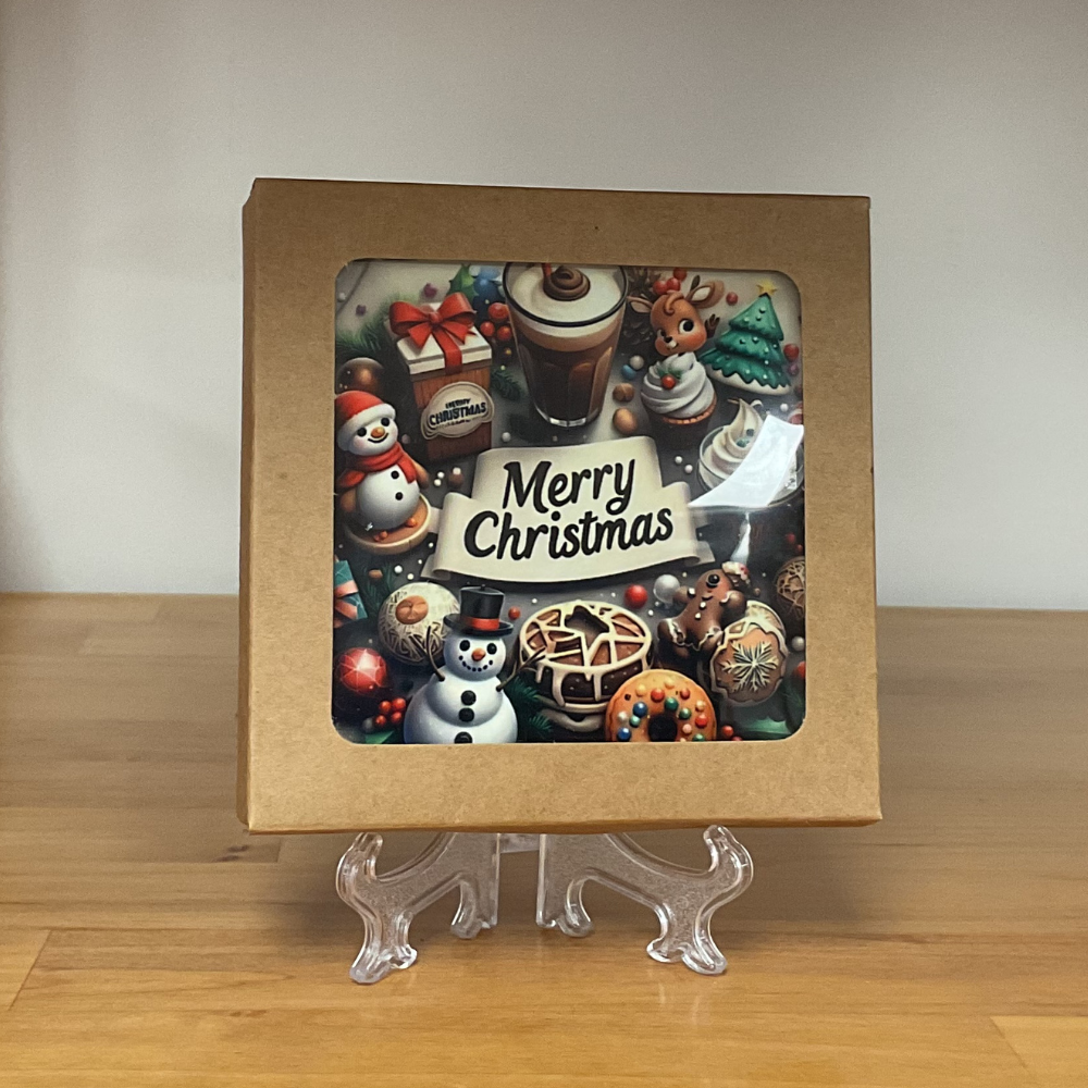 Mama T's - "Merry Christmas" Treats Coaster