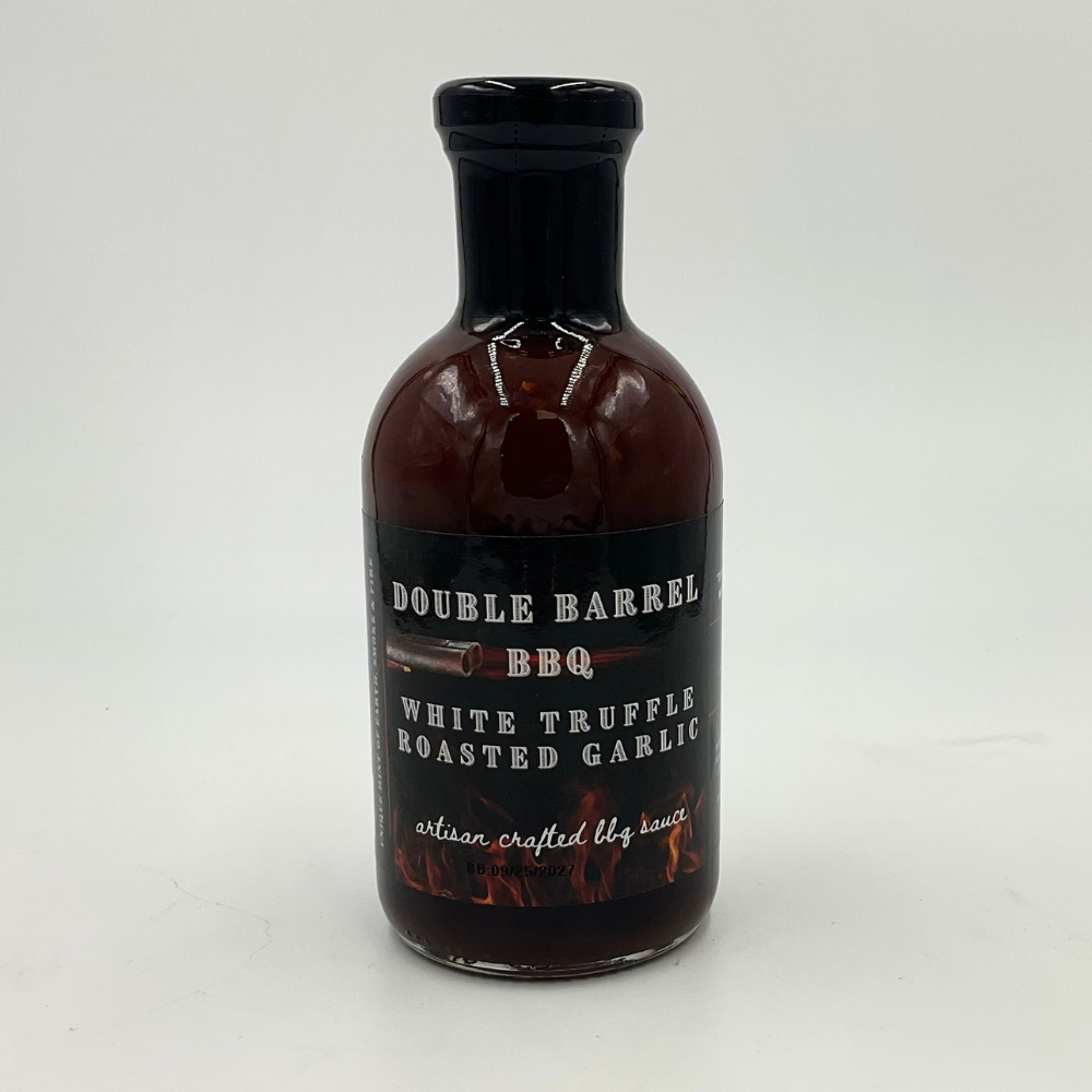 Double Barrel - White Truffle Roasted Garlic BBQ Sauce