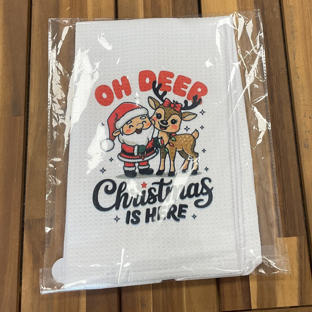 Mama T's - "Oh Deer" Dish Towels (Set of 2)